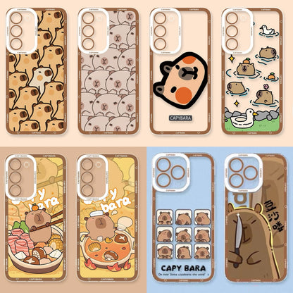 Cute Animal Capybara | Part2 8 Styles - Phone Case Samsung Galaxy S26 S25 S24 S23 S22 S21 FE Ultra Edge