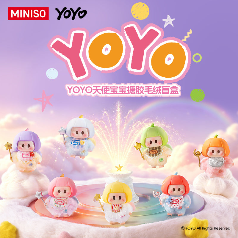 YOYO Chan Doll | Yoyo Angel Baby - Plush Vinly Keychain Pendant Blind Box