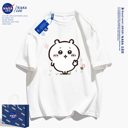 Japanese Cartoon ChiiKawa Casual Style T-Shirt Series | Chiikawa Yeah - Kawaii Fashion Items