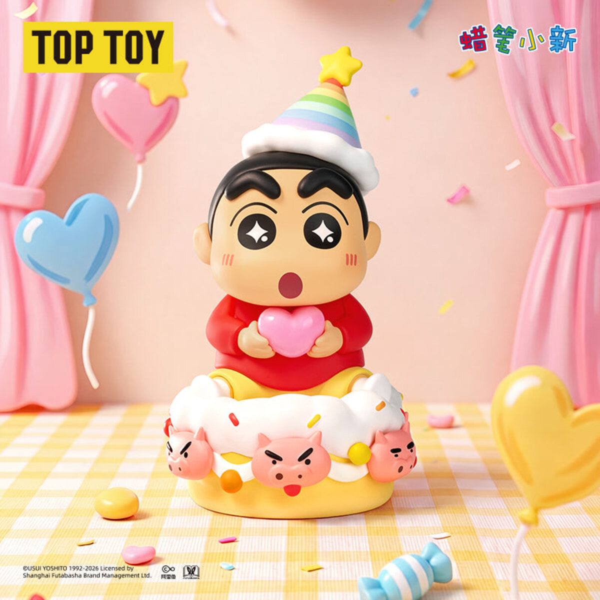 TOPTOY Crayon Shin-chan Shape of Love Series Secret Sweet Time figure