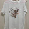 Korean Fashion Cute Animals Style T-Shirt Series | Vintage Bear Couple with Birdies - Kawaii Fashion Items