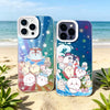 サンリオマジックスクール | ハローキティ マイメロディ クロミ シナモロール 魔女 魔法使い レーザー カラー クリア - iPhoneケース 11 12 13 14 15 16 16e 17 17e Pro Promax