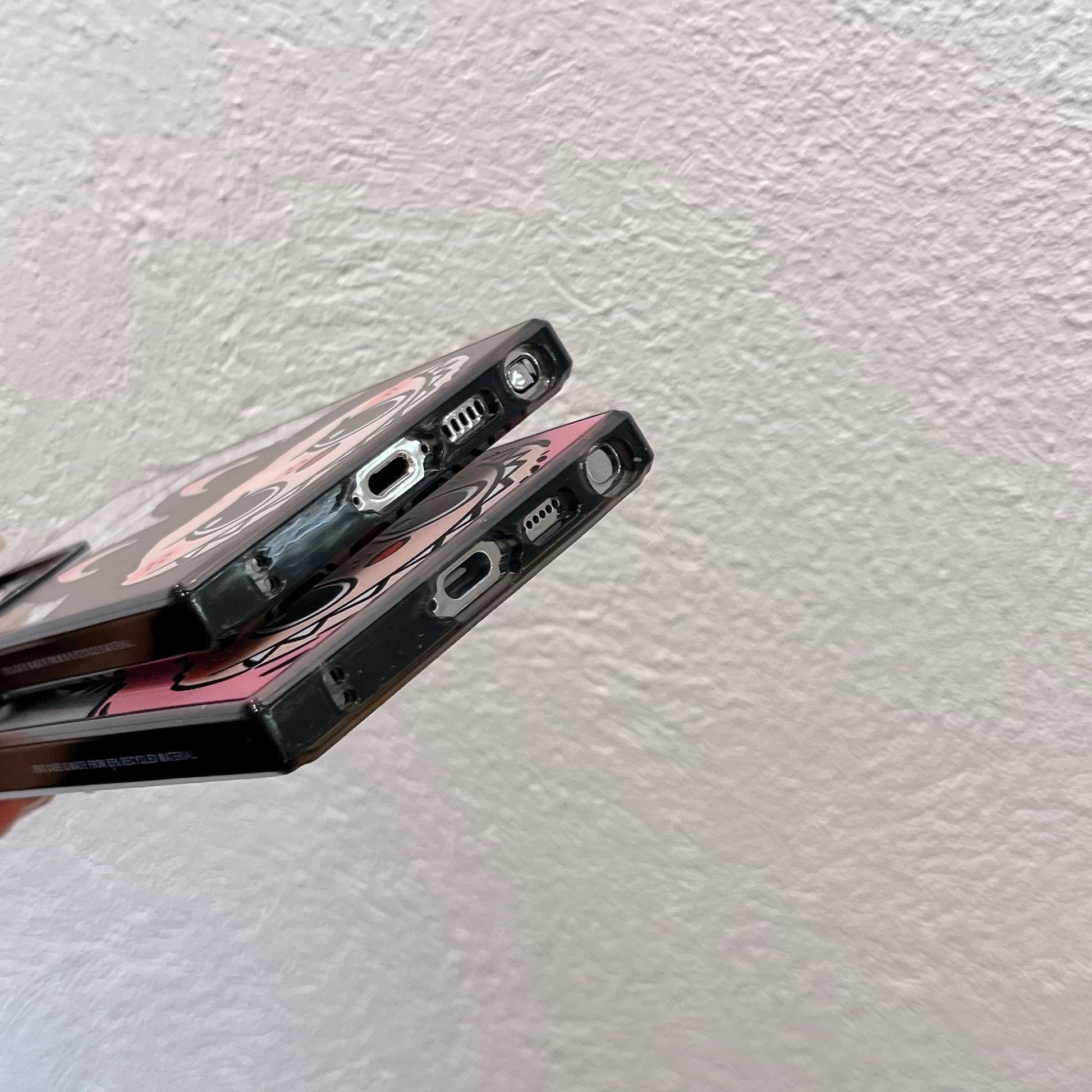 Cute Cartoon Monster Big Head Pink Brown - Phone Case Samsung Galaxy S25 S24 S23 S22 Ultra KawaiiGiftLand