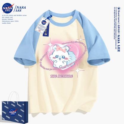 Japanese Cartoon ChiiKawa Casual Style T-Shirt Series | Smile Momonga - Kawaii Fashion Items