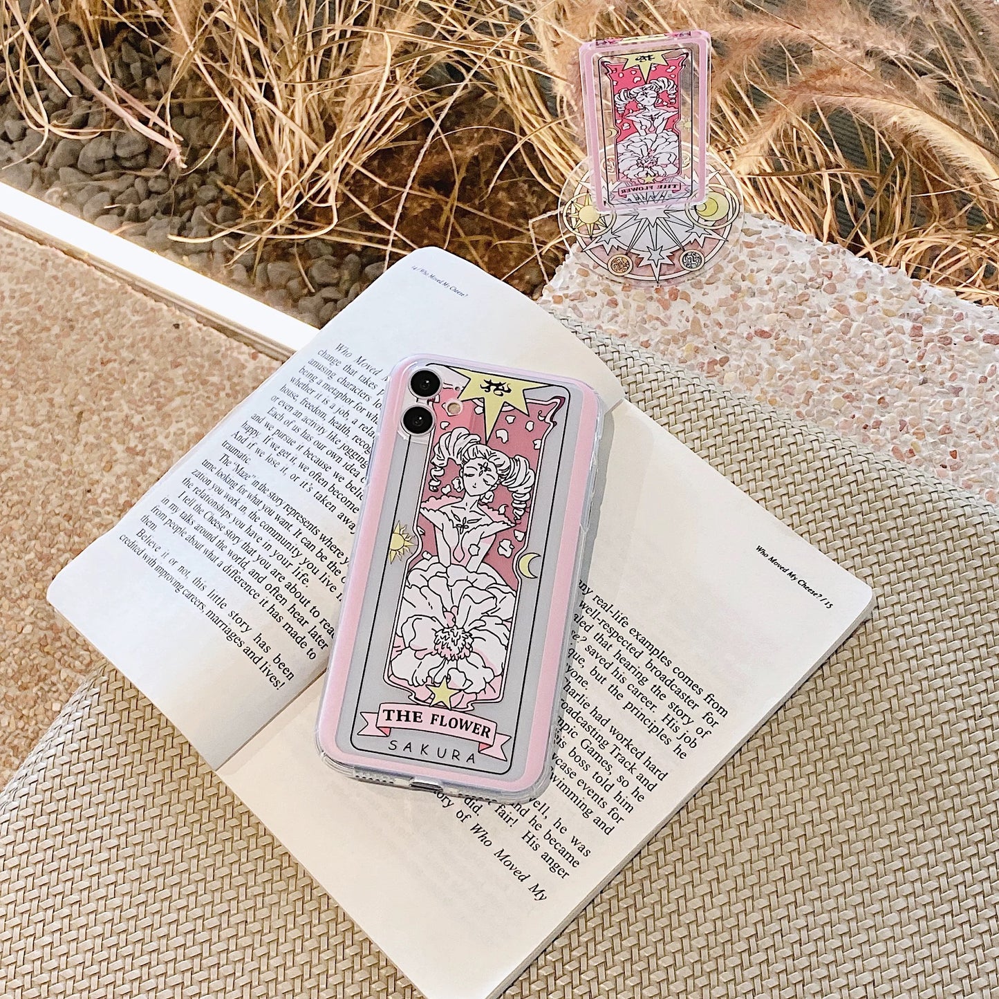 Cardcaptor Sakura Card Version Part 6 with Stand & Strap | The Flower & The Watery - Phone Case Samsung Galaxy S26 S25 S24 S23 S22 S21 FE Ultra Edge