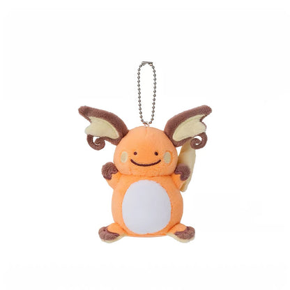 Japan Cartoon Pokemon Center Ditto Crossover Part 5 | Exeggutor Shaymin Magnemite Pichu Raichu Jirachi Wobbuffet Whimsicott Gloom Alolan Vulpix - Mascot Mini Plush Doll