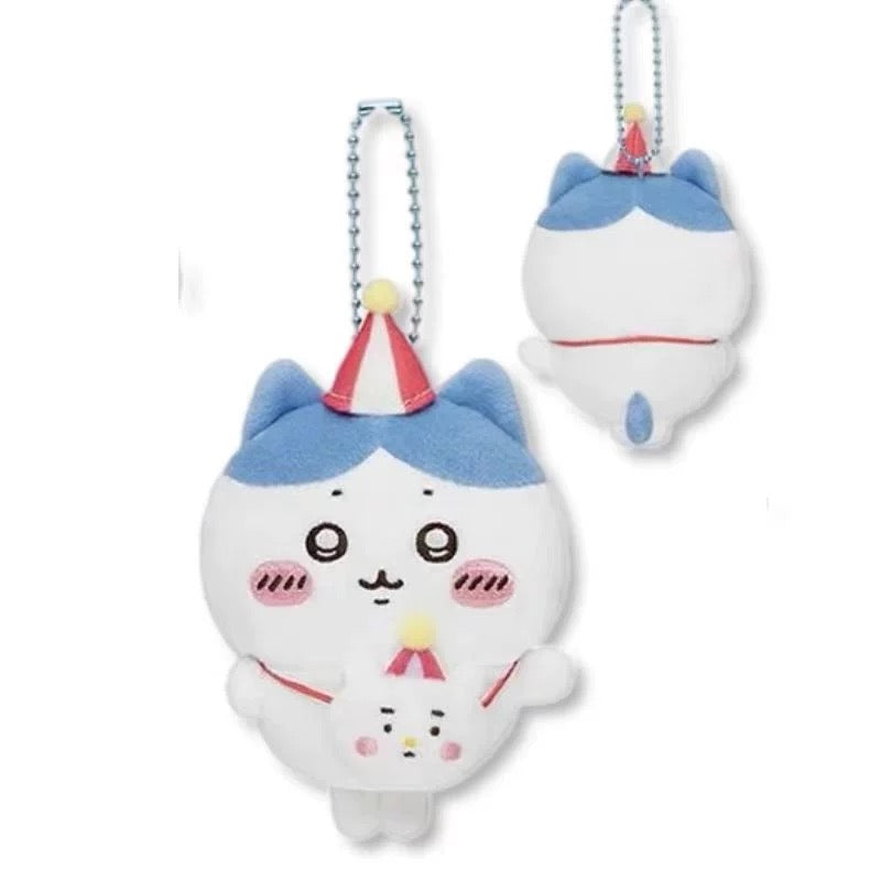 Japan ChiiKawa Popcorn Amusement Park | ChiiKawa Hachiware Usagi - Mini Plush Doll 10cm Keychain