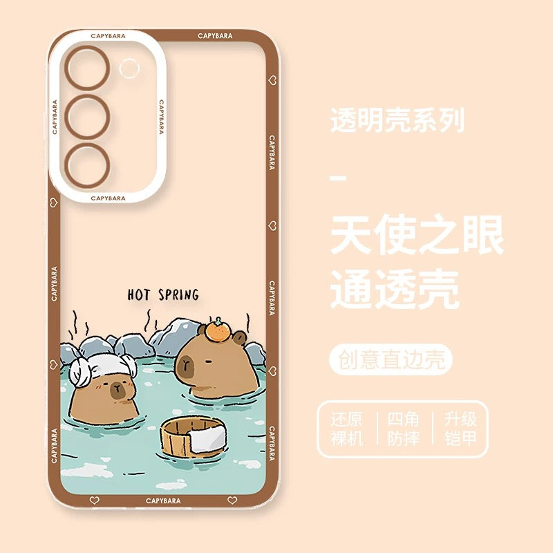 Cute Animal Capybara | Part1 8 Styles - Phone Case Samsung Galaxy S26 S25 S24 S23 S22 S21 FE Ultra Edge