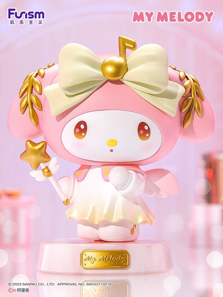 Sanrio Characters My Melody & Kuromi | Angel Devil 15cm Figure - Toy Collection