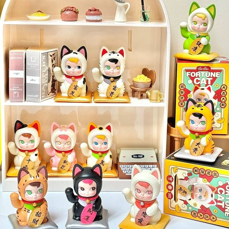 Kenny Wong Sam Sam Characters | Fortune Cat Lucky Cat Vol 1 -Toy Collection Mystery Blind Box