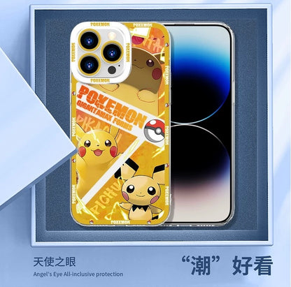 Japan Cartoon Pokemon Evolution Verison | Trubbish Garbodor - iPhone Case 6 7 8 PLUS SE2 XS XR X 11 12 13 14 15 16 16e Pro Promax 12mini 13mini - KawaiiGiftLand