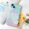 Japanese Cartoon Sanrio Little Twin Stars Mermaid Party - iPhone Case 13 14 15 16 Pro Promax