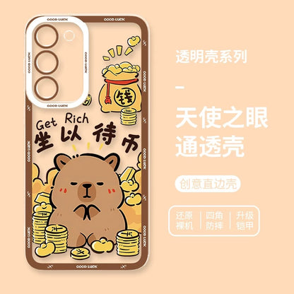 Cute Animal Capybara | Part4 8 Styles - Phone Case Samsung Galaxy S26 S25 S24 S23 S22 S21 FE Ultra Edge