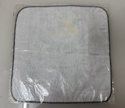 Japan Sanrio Hello Kitty x h Naoto Face Towel | Black White Yellow Punk Lolita Style - Retired 2009