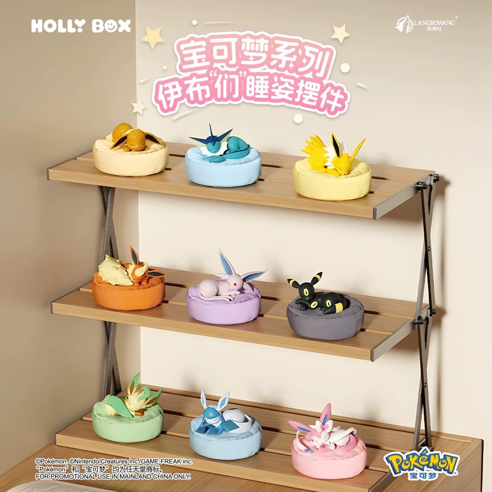 Japan Cartoon Pokemon Casual Time Eevee Evolution Series | Eevee Vaporeon Jolteon Flareon Espeon Umbreon Leafeon Glaceon Sylveon - Evolve Anime Collectable Toys Mystery Blind Box