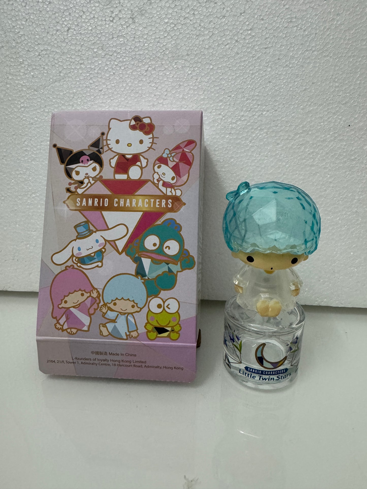 Sanrio Characters Crystal Style Perfume Bottle | Little Twin Stars Kiki - Convenience Store Limited Collectable Toys Mystery Blind Box