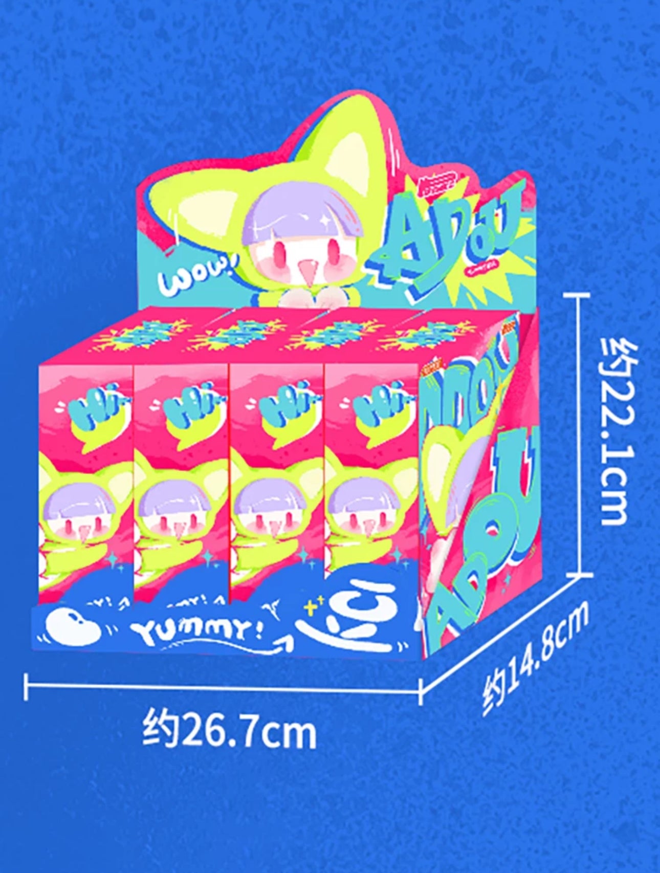 Cat Child ADou | Yummy Colourful Series - Collectable Toys Mystery Blind Box