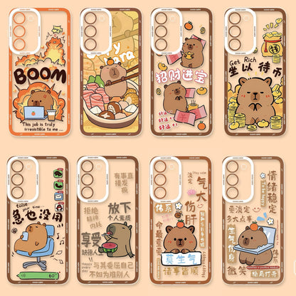Cute Animal Capybara | Part4 8 Styles - Phone Case Samsung Galaxy S26 S25 S24 S23 S22 S21 FE Ultra Edge