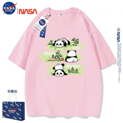 Cute Animals Panda Style T-Shirt Series | Three Cute Panda Part1 - Kawaii Fashion Items for Child & Adult Matching outfits for Parents and Children