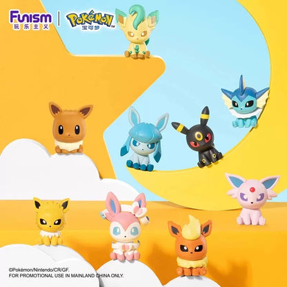 Japan Cartoon Pokemon Little Adventures Part 2 Eevee Evolution with PokeBall | Eevee Vaporeon Jolteon Flareon Espeon Umbreon Leafeon Glaceon Sylveon - Mascot Plush Doll  Kawaii Decoration KawaiiGiftLand