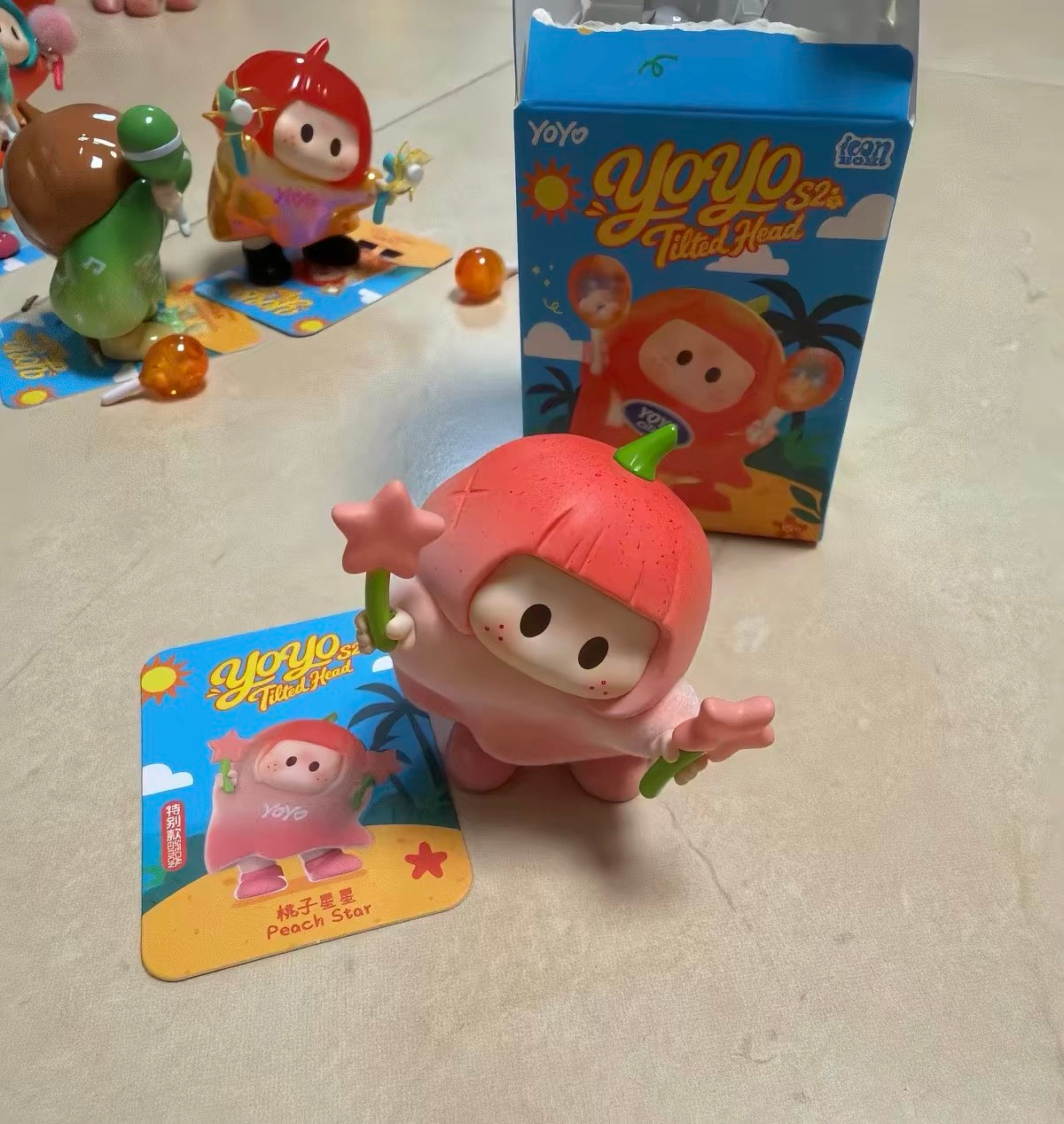YOYO Chan Mini Figure Part 2 | YOYO Tilted Head Collection - Collectable Toys Mystery Blind Box