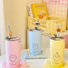 ちいかわ × MINISO | ちいかわ ハチワレ うさぎ ストロー付き金属製コップ - かわいいアイテム飾り