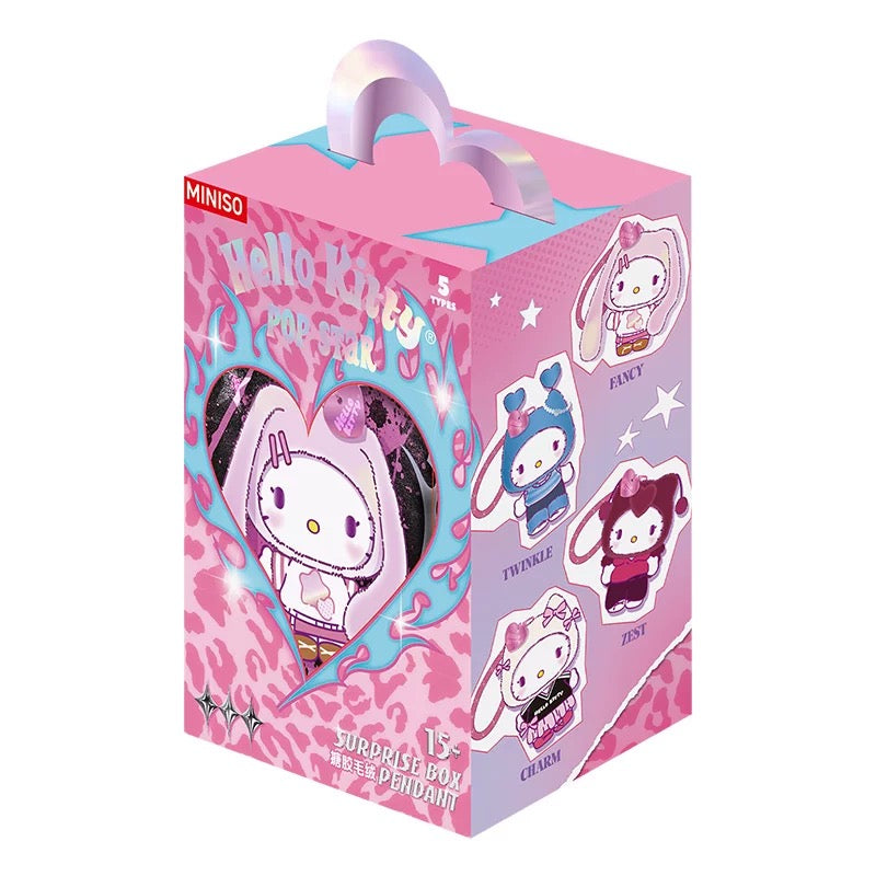 Miniso Sanrio Characters Hello Kitty | Pop Star - Collectable Toys Mystery Blind Box