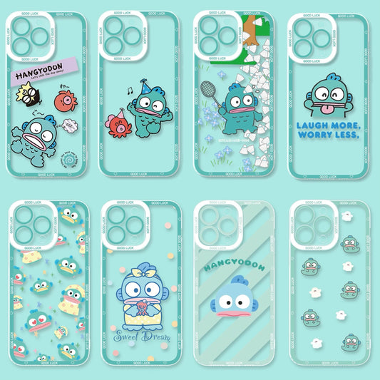Japan Cartoon Hangyodon | Part2 8 Styles - iPhone Case PLUS SE2 XS XR X 11 12 13 14 15 16 16e 17 17e Pro Promax 12mini 13mini