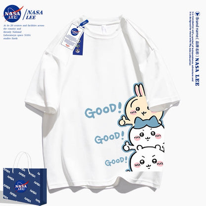 Japanese Cartoon ChiiKawa Casual Style T-Shirt Series | 3 Chiikawa Good! - Kawaii Fashion Items
