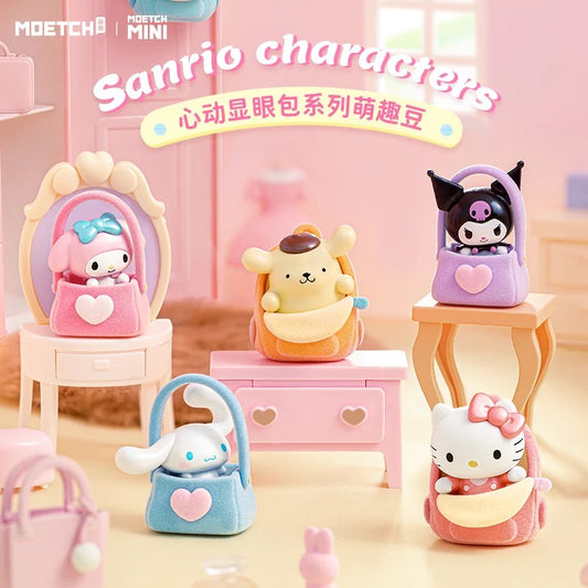 Sanrio Characters Sweet In Bags Beans Mini Series | Hello Kitty My Melody Kuromi Cinnamoroll Pompompurin Pochacco - Kawaii Collectable Toys Toy Collection