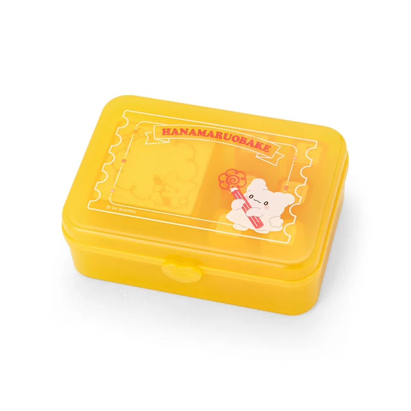 Sanrio Japan Hanamaruobake Stamp Set with Oil Ink - Kawaii Stationery