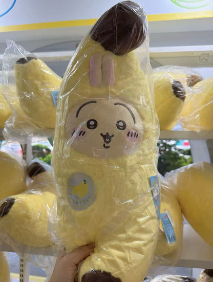 ChiiKawa X Miniso Fruit Market Series Pop Store Limited Become Fruit Giant Plush Doll | ChiiKawa Hachiware Usagi  - Kawaii Items Room Decoration doll