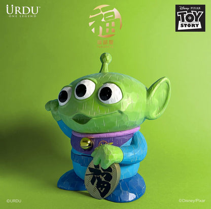 URDU FUKUHEYA Maneki Neko | Alien Lucky Cat - 17cm collectible figure Limited Edition