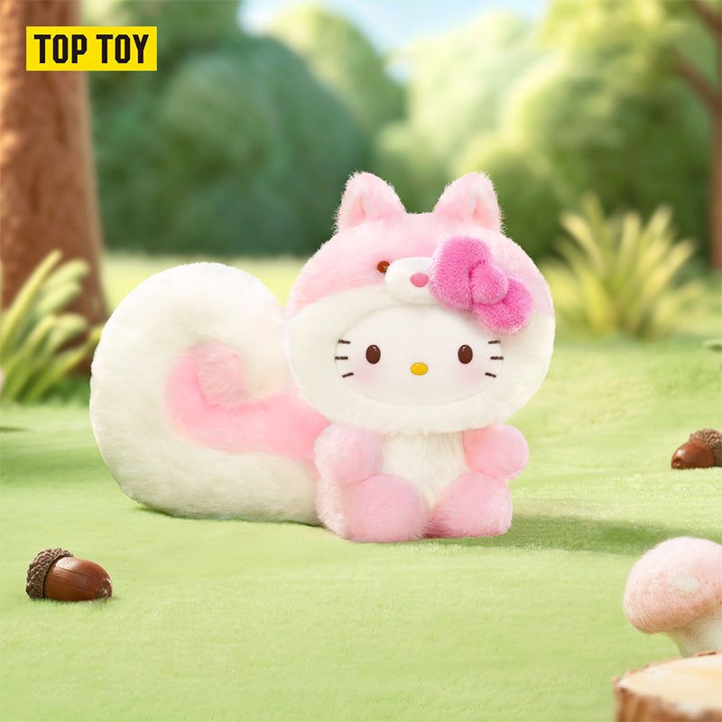 TOPTOY x Sanrio Hello Kitty | Healing Forest Series - Plush Vinly Keychain Pendant Blind Box