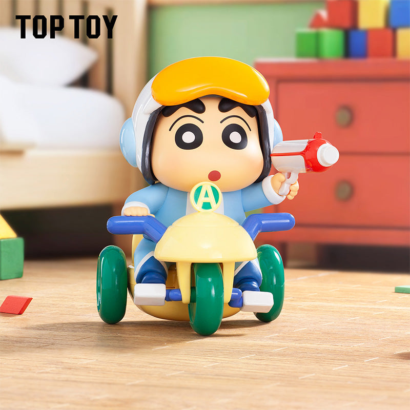 Crayon Shin-chan Dynamic Toy City tricycle ride blind box figure