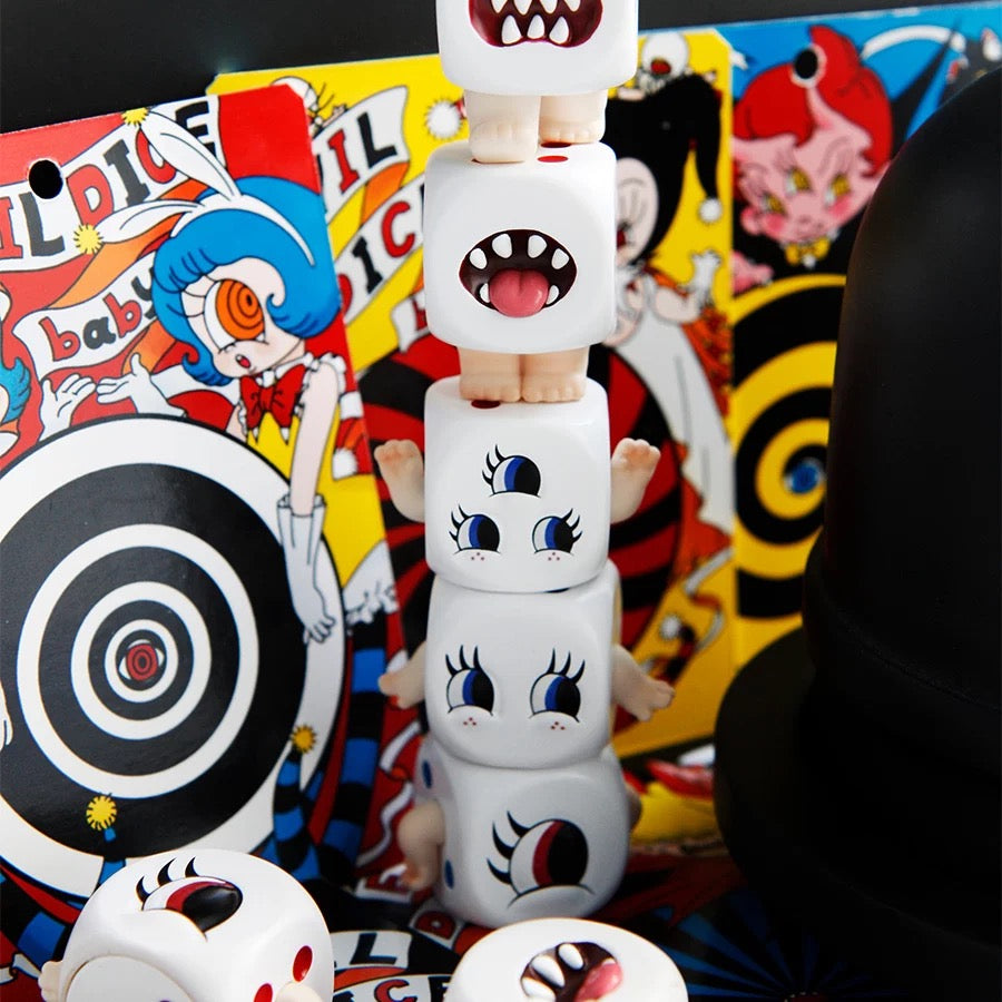 ABAO Blind Bag Series 1 | Evil Dice Baby - Vinyl Figure Keychain Collectable Toys Mystery Blind Bag