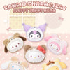 TopToy サンリオキャラクターズ ふわふわテディベア | ハローキティ マイメロディ クロミ シナモロール ポムポムプリン ポチャッコ - ビニールフェイスぬいぐるみ コレクタブルトイ ミステリーブラインドボックス