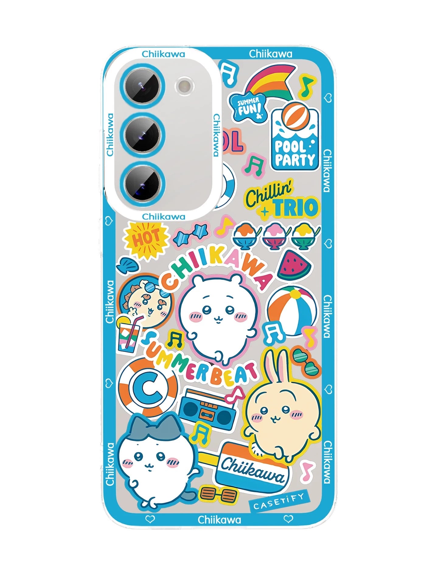 Japanese Cartoon ChiiKawa iPhone Case | Summer Time & Bee Colour Ver 8 Styles - Phone Case Samsung Galaxy S26 S25 S24 S23 S22 S21 FE Ultra Edge