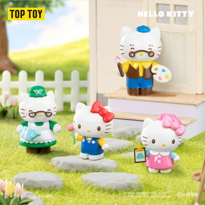 TOP TOY Hello Kitty Little Family Series - painting and gardening designs