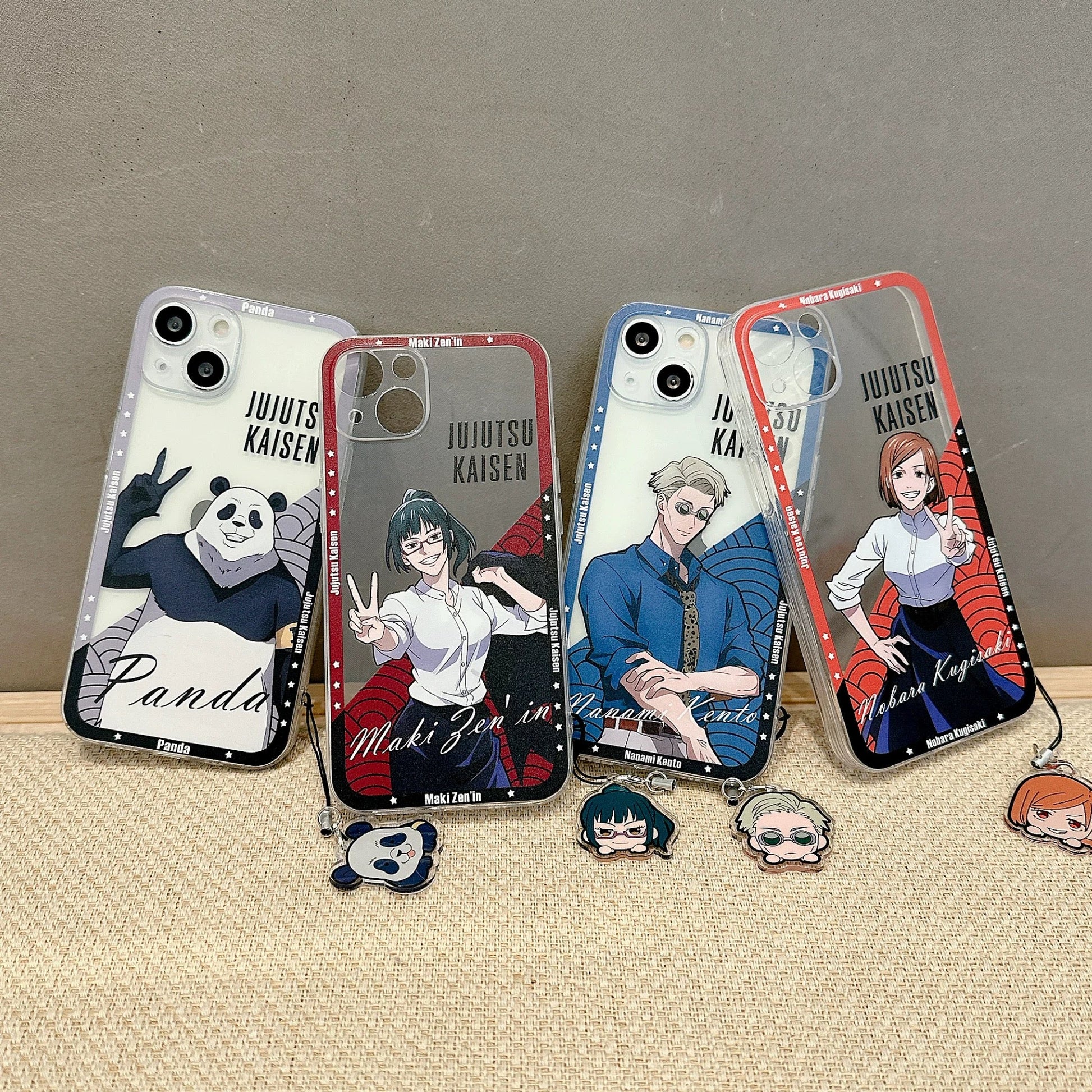 Japanese Anime Jujutsu Kaisen Clean Phone Case with Strap Japanese Anime Jujutsu Kaisen Clean Phone Case with Strap