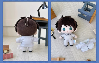 Japanese Anime Free! Iwatobi Swim Club Uniform Keychain | Haruka Makoto Rin Sosuke Cute Kawaii 10cm Q Bean Doll - Cute Kawaii Item
