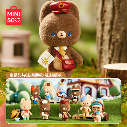 Miniso x Kunaru Forest Bear Series 1 | The Little Dreamer - Vinyl Figure Keychain Collectable Toys Mystery Blind Box