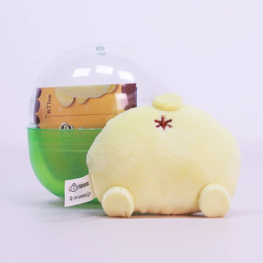 Japan YUMEYA Sanrio Characters Part 5 Plush Keychain | Pompompurin - Full Set of 4