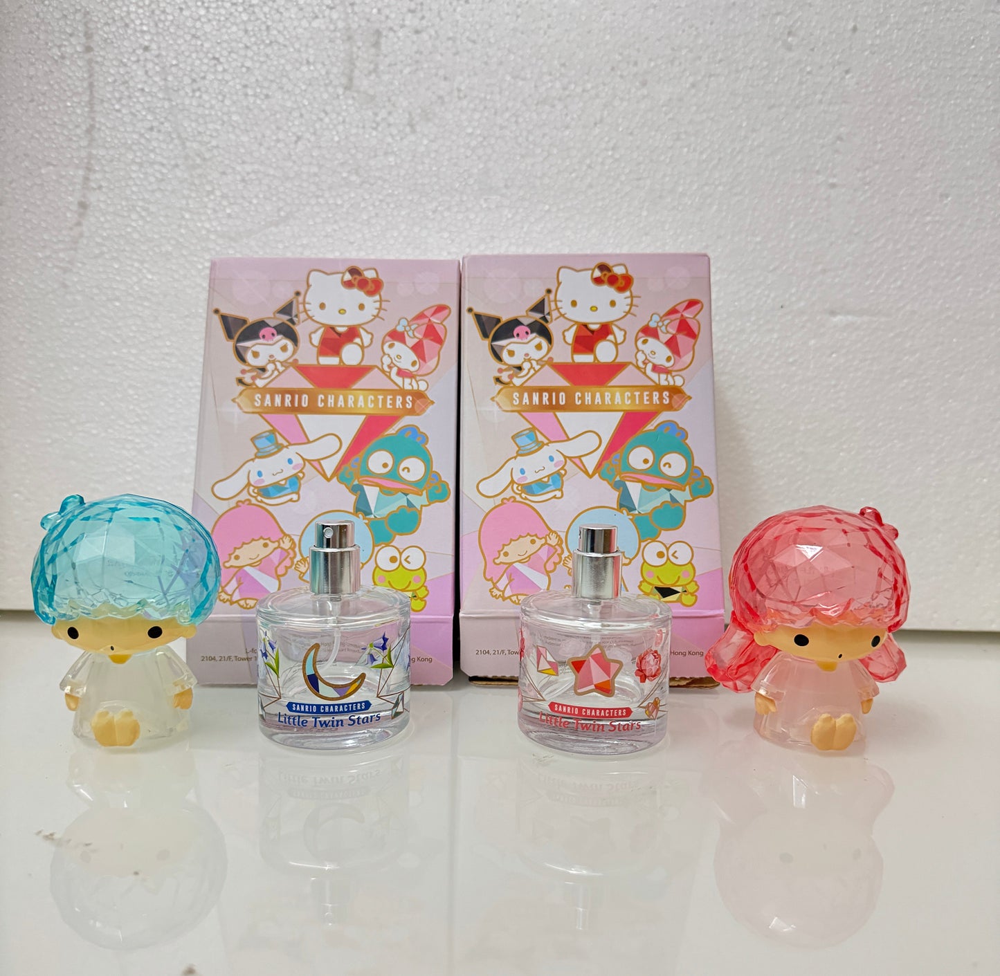 Sanrio Characters Crystal Style Perfume Bottle | Little Twin Star Lala & Kiki - Convenience Store Limited Collectable Toys Mystery Blind Box