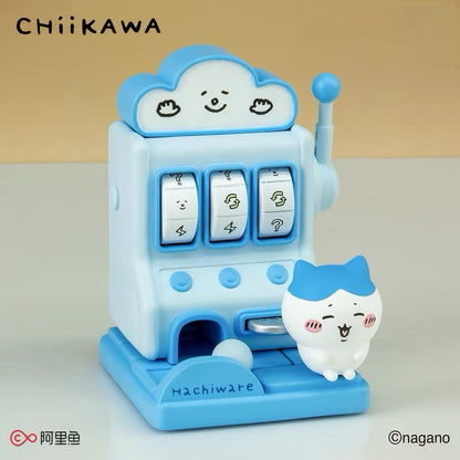 ChiiKawa X Miniso X Sanrio Series | ChiiKawa Hachiware Usagi Momonga Playing with Kitty My Melody Cinnamoroll Pompompurin Kuromi Plastic Mini Figure Blind Box - Kawaii Items Room Decoration Blind Box (副本)