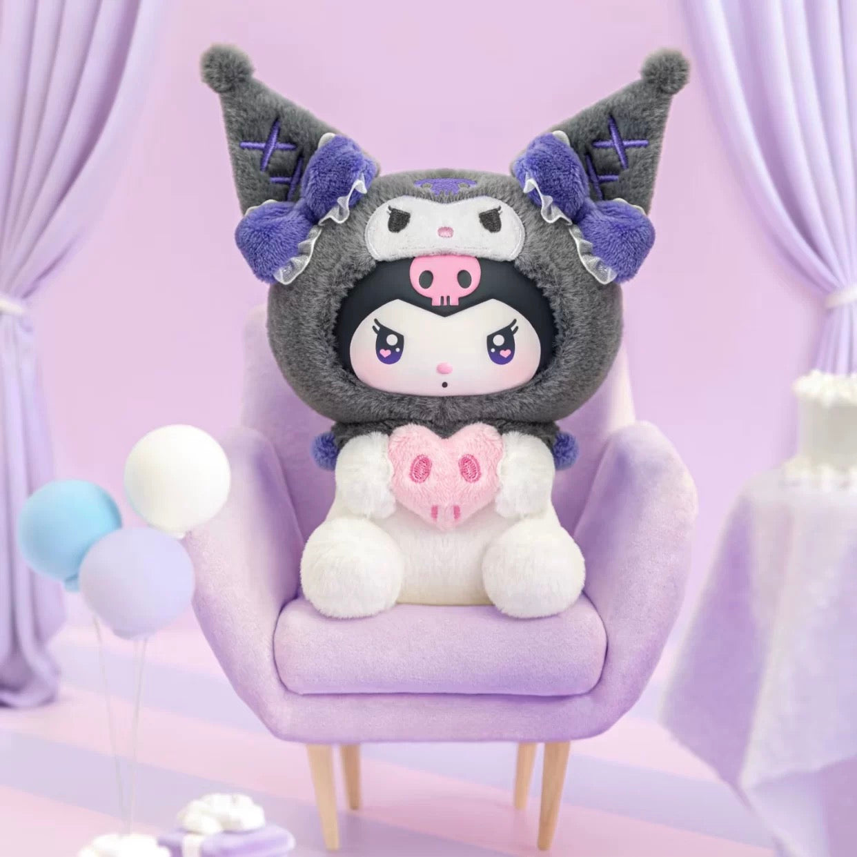 TopToy Sanrio Characters Kuromi Party | Hello Kitty My Melody Piano Kuromi Cinnamoroll Pompompurin Pochacco Hangyodon - Collectable Toys Mystery Blind Box