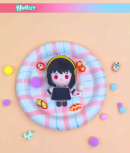 SPY Family Kawaii Mini Plush Doll Keychain | Anya Loid Yor - Plush Doll Figure Collectable Toys - KawaiiGiftLand