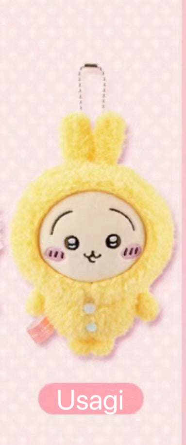 ChiiKawa X Miniso | Usagi Full Set 9pcs items Mini Plush Doll Keychain Headband Neck Pillow Bag - Kawaii items Room Decoration doll