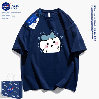 Japanese Cartoon ChiiKawa Casual Style T-Shirt Series | Hachiware Yeah - Kawaii Fashion Items