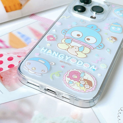 Japanese Cartoon Sweet Cute Baby Style | Hello Kitty My Melody Kuromi iPhone Case PLUS SE2 XS XR X 11 12 13 14 15 Pro Promax mini SE3